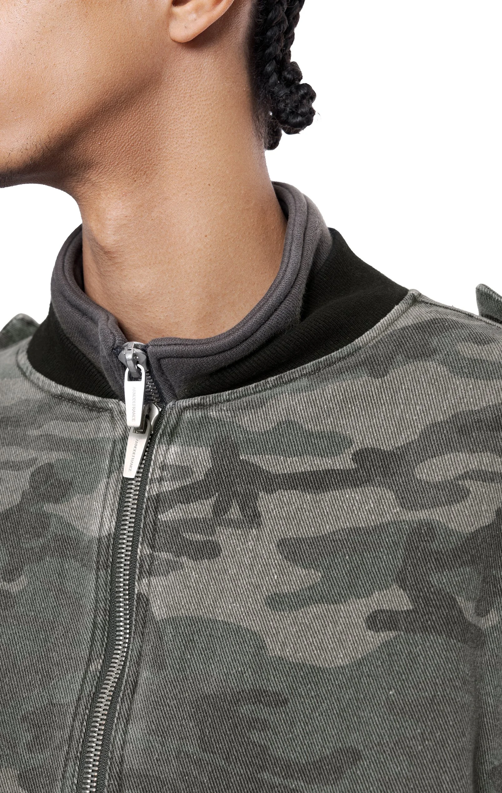 ARNODEFRANCE - CAMO BOMBER JACKET | ARNODEFRANCE - Industrial